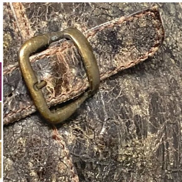 Steve Madden Hacienda Tall Distressed Brown Leather Boots - Size 10 - Picture 7 of 9